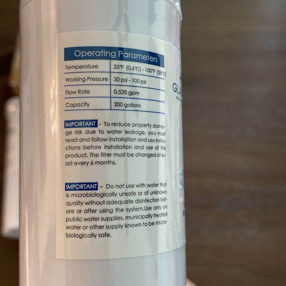 Open Box GlacierFresh (3) Filter Model: GF-XWF Replacement Filter for GE XWF - Picture 3 of 9